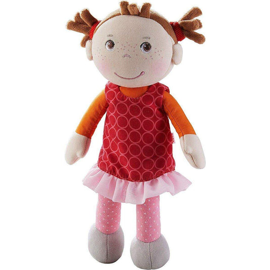 HABA 305041 Kuschelpuppe Mirka, 25 cm