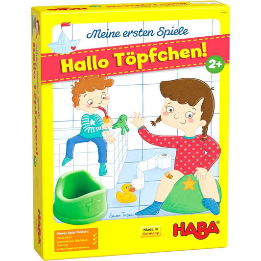 HABA 305485 Meine ersten Spiele Hallo Töpfchen!