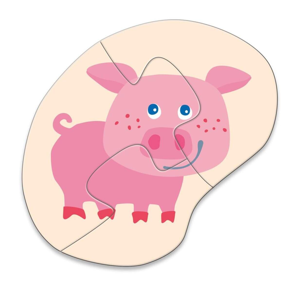 HABA 306180 4 erste Puzzles Bauernhof