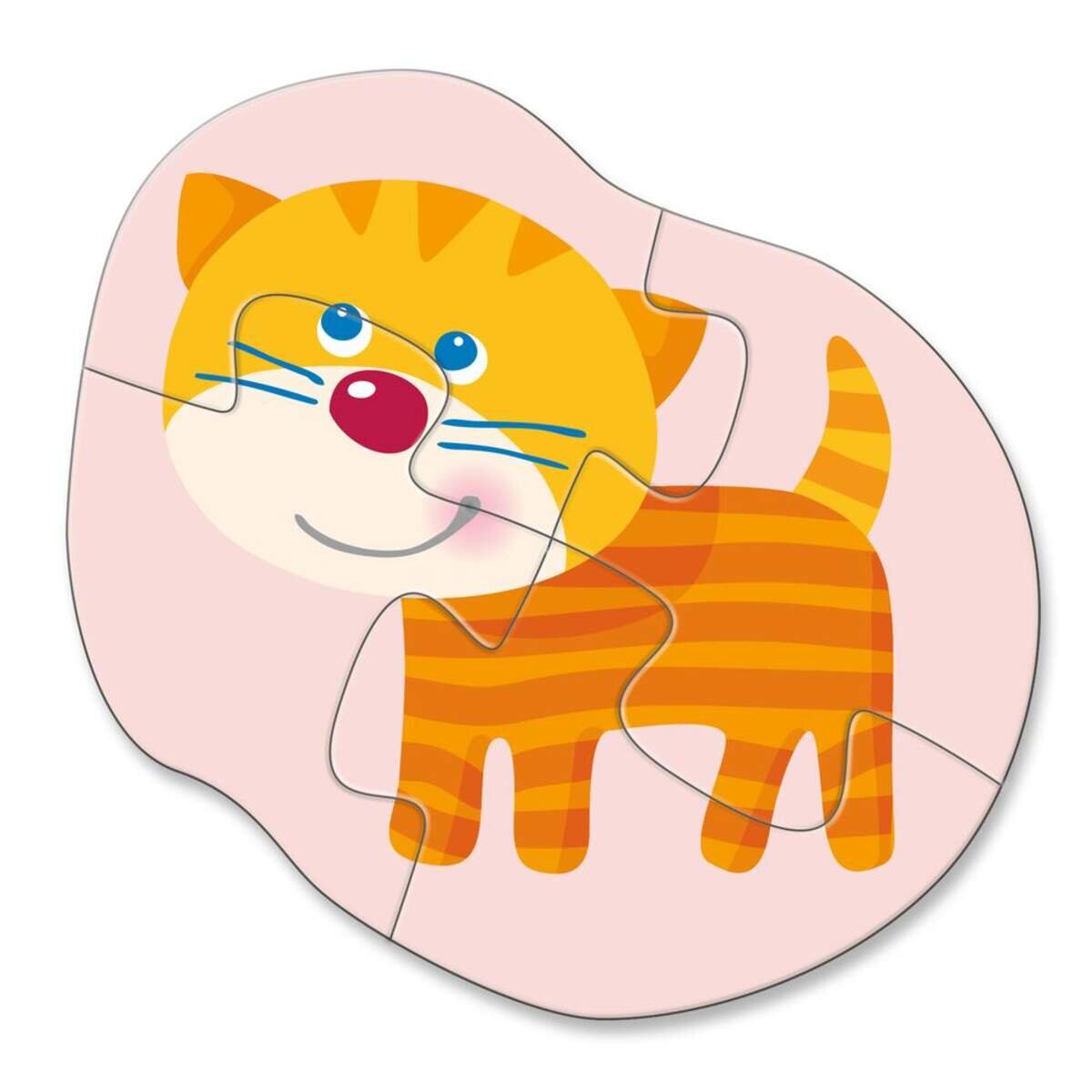 HABA 306183 4 erste Puzzles Tierkinder