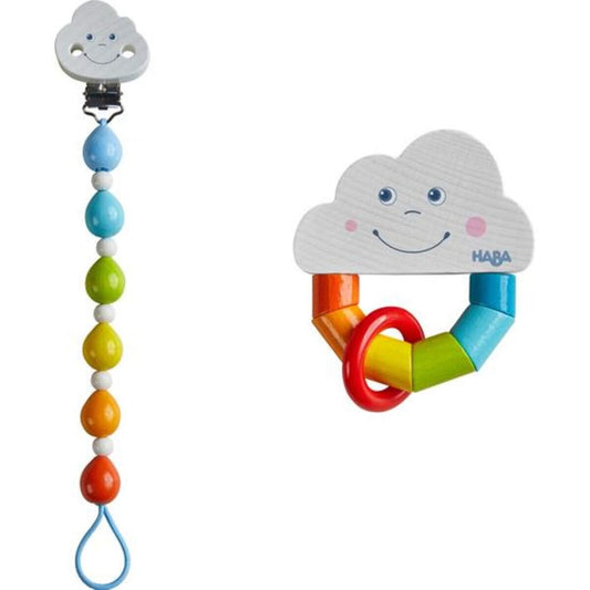 HABA 306203 Babygeschenk-Set Regenbogenwelt