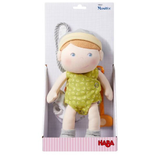 HABA Babypuppe Maxime, 28 cm