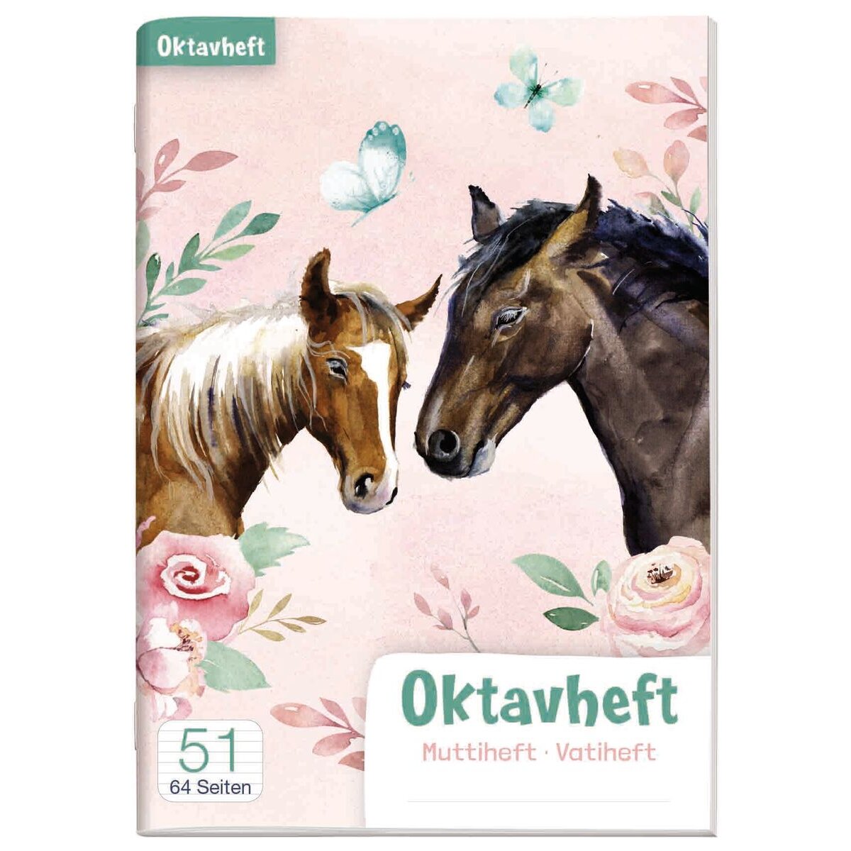 Häfft Verlag Lernfreunde Oktavheft A6  64 S., Lineatur 51, 1 Stück, 7-fach sortiert