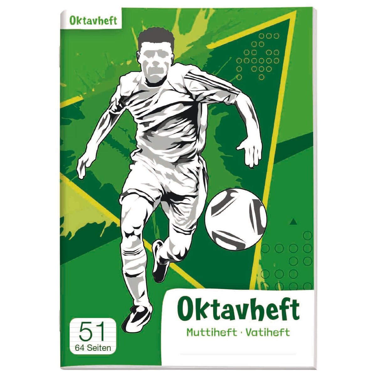 Häfft Verlag Lernfreunde Oktavheft A6  64 S., Lineatur 51, 1 Stück, 7-fach sortiert