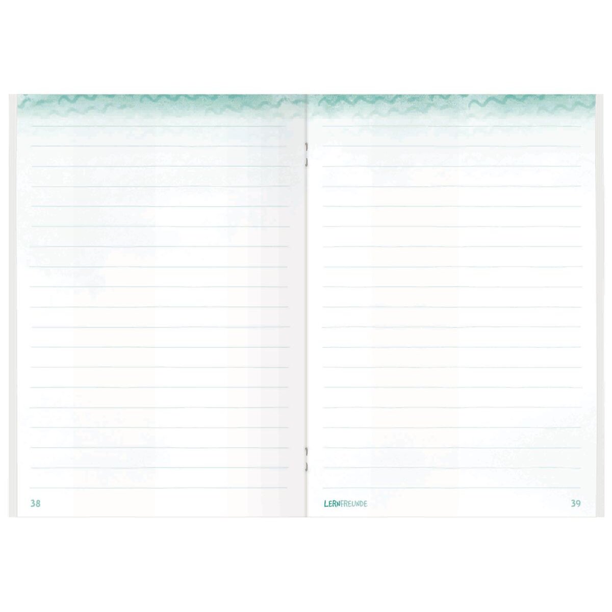 Häfft Verlag Lernfreunde Oktavheft A6  64 S., Lineatur 51, 1 Stück, 7-fach sortiert