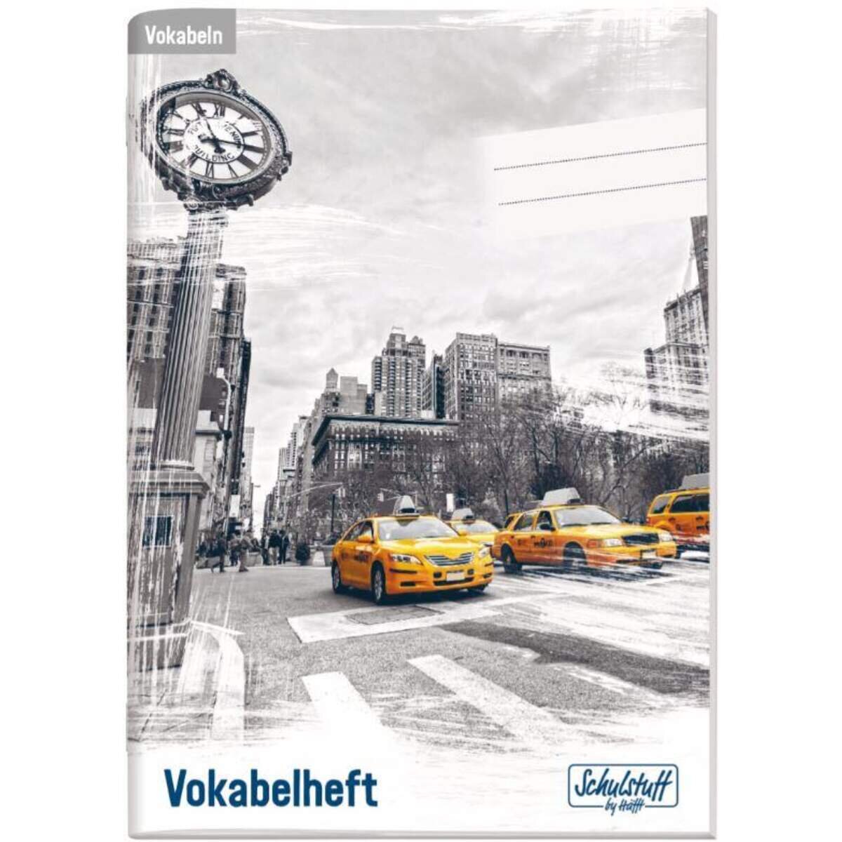 Häfft Verlag Schulstuff Vokabelheft A5, 1 Stück, 4-fach sortiert