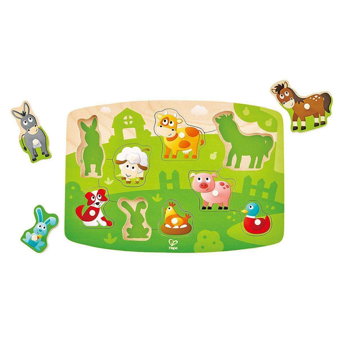 Hape Bauernhofpuzzle