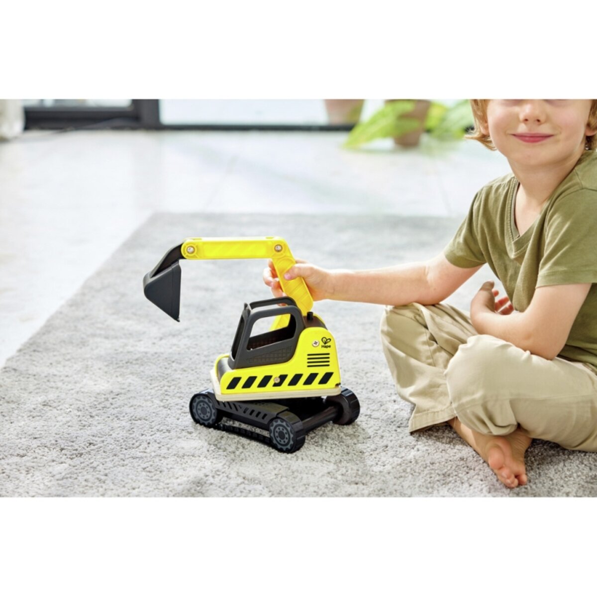 Hape Baumaschine 360 Grad drehbarer Schaufelbagger