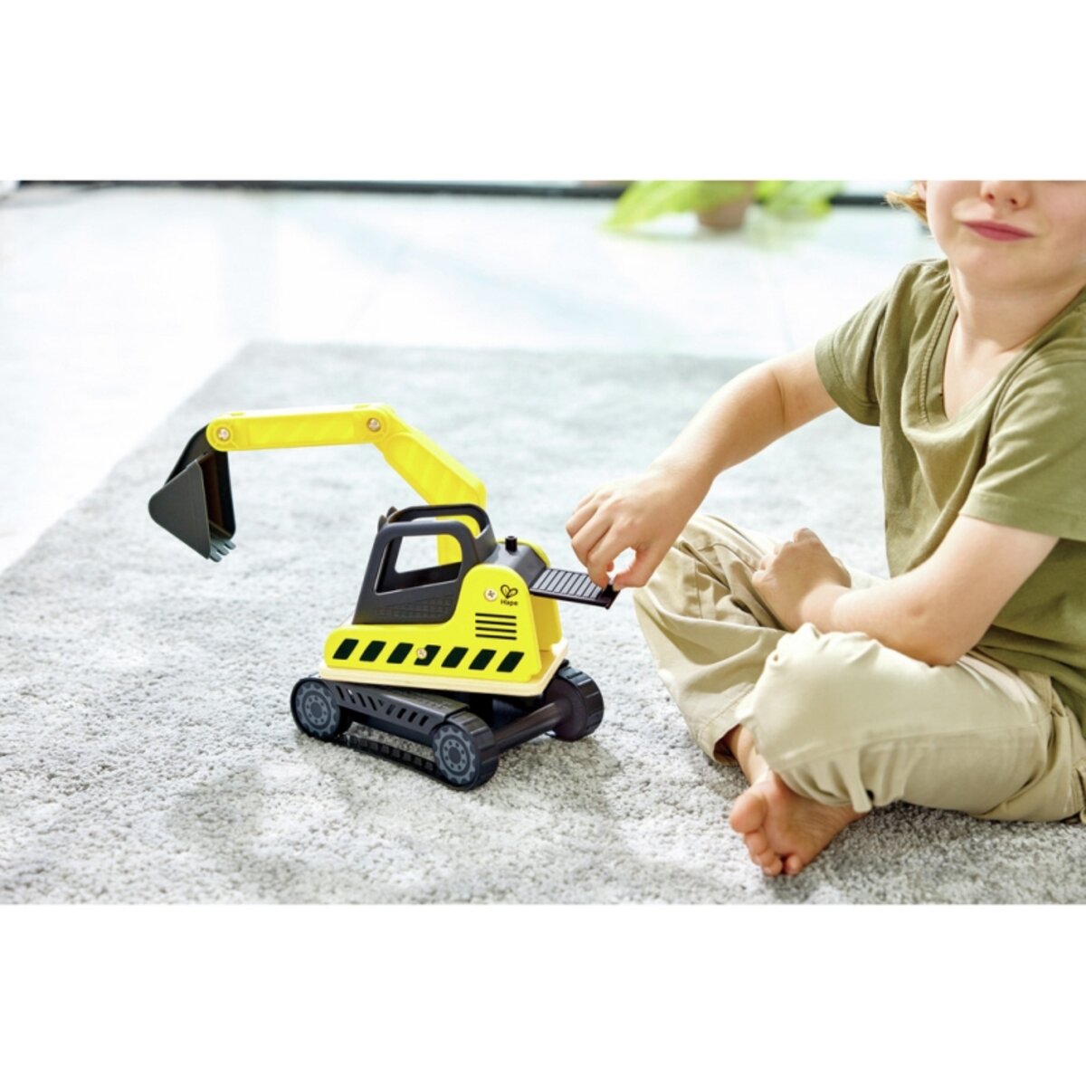 Hape Baumaschine 360 Grad drehbarer Schaufelbagger