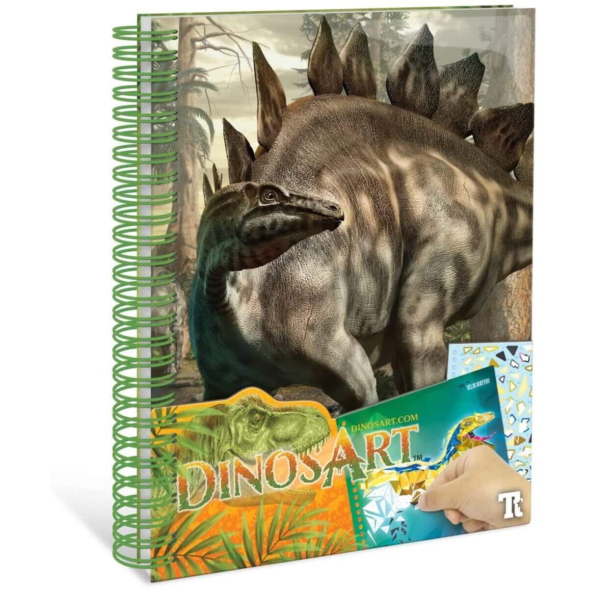 Hape Dinos Art - Dino Stickern nach Zahlen