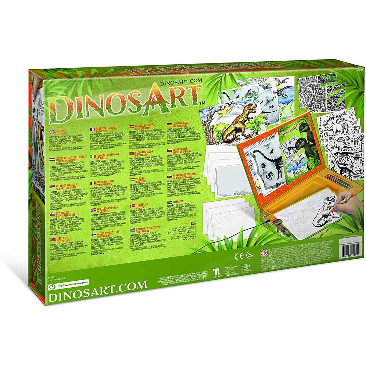 Hape Dinos Art - Dino Leuchtpad zum Nachzeichnen