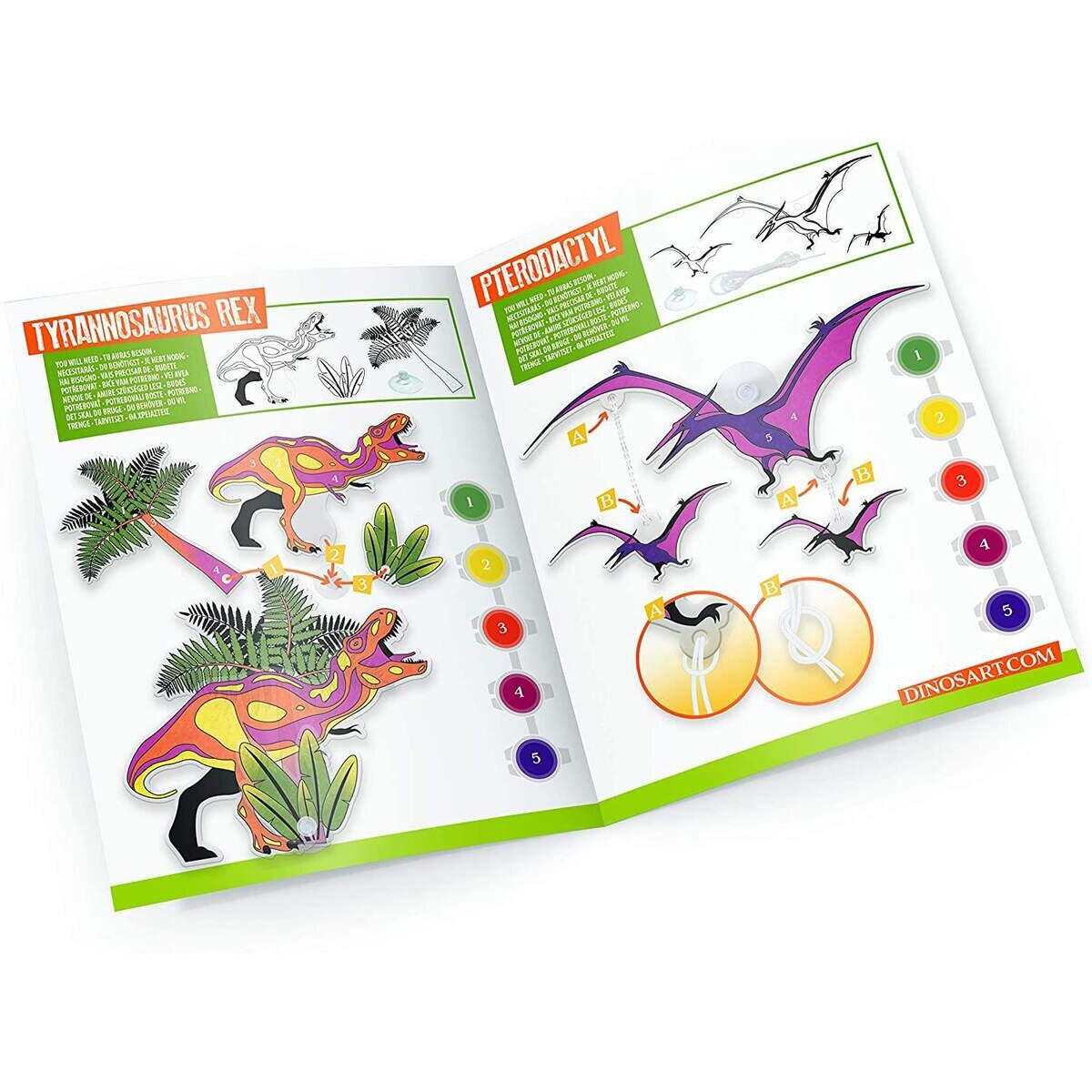 Hape Dinos Art - Dino Fensterbilder