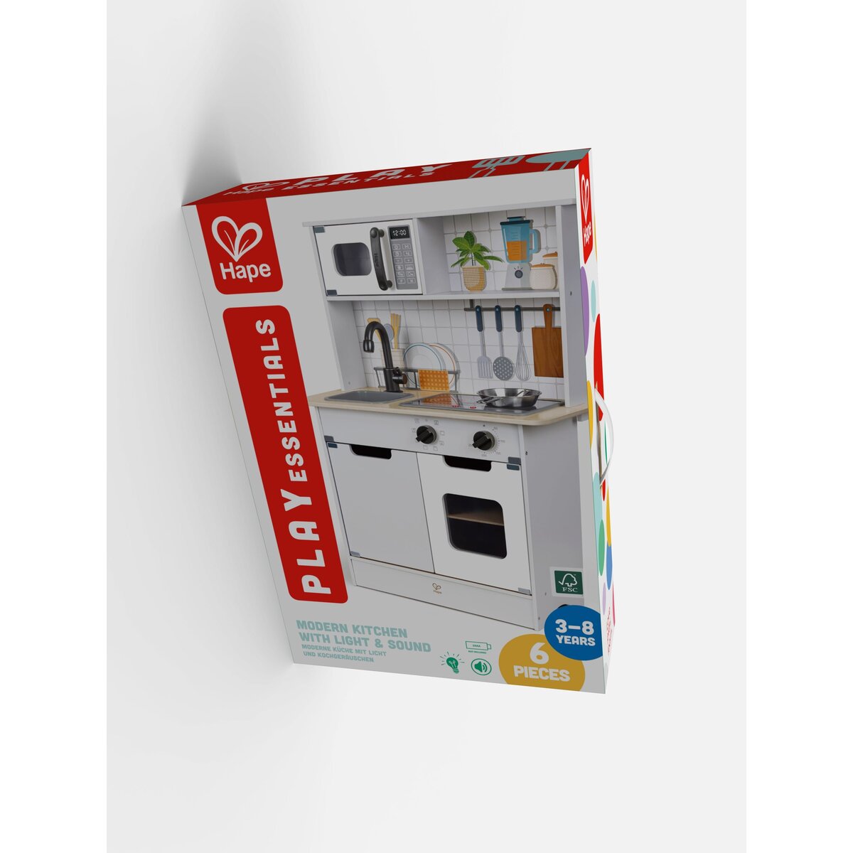 Hape moderne Küche mit Licht und Sound