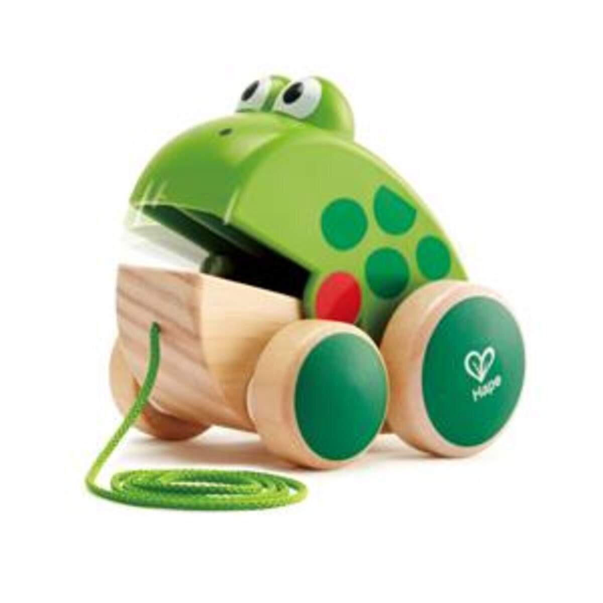 Hape Nachziehfrosch Fridolin