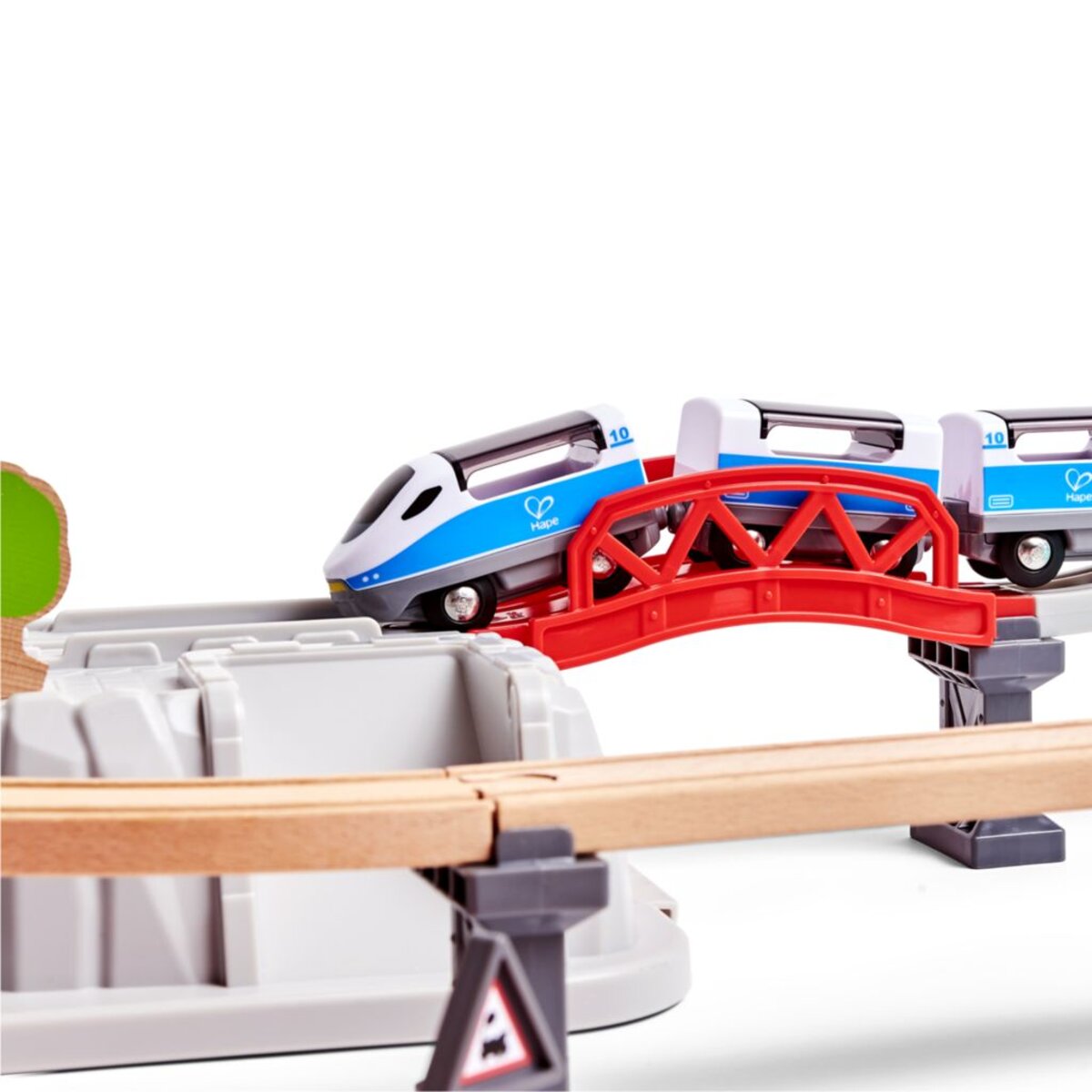 Hape Stadtbahn Set in Aufbewahrungsbox