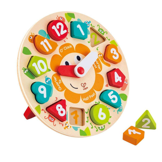 Hape Steckpuzzle Uhr