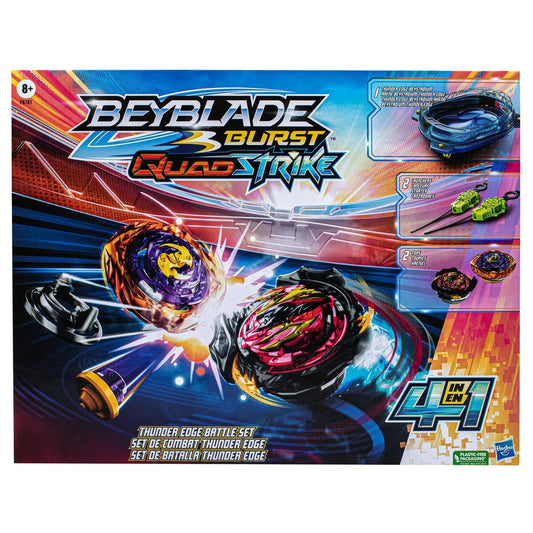 Hasbro Beyblade Burst QuadStrike Thunder Edge Battle Set