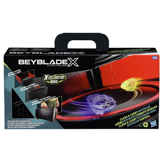 Hasbro Beyblade X - Tragbares Stadion - Clash & Carry