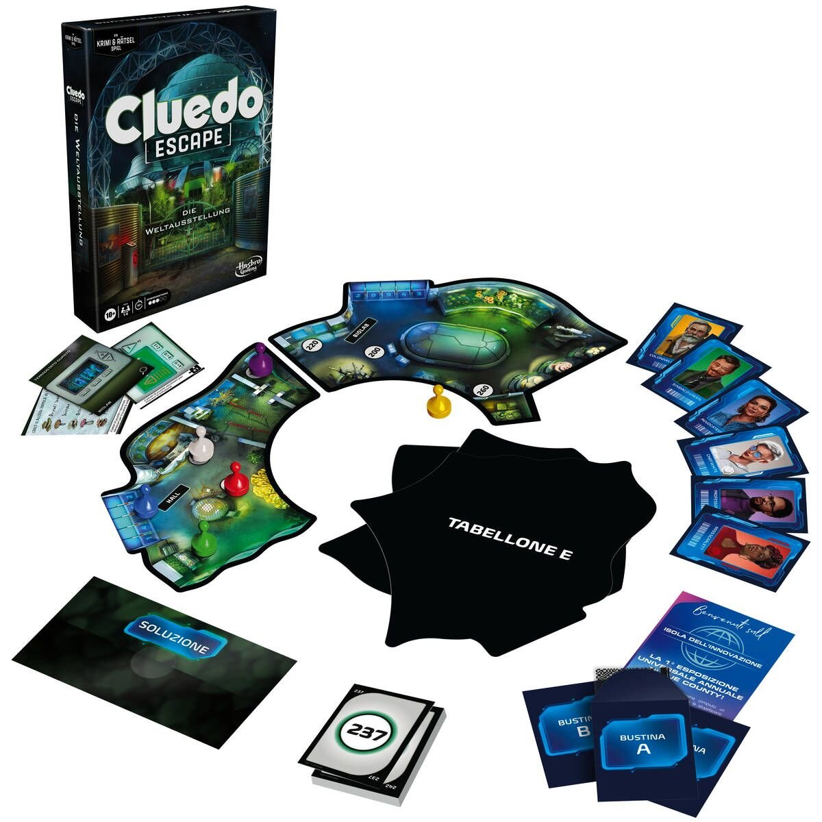 Hasbro Cluedo Escape The Worlds Fair