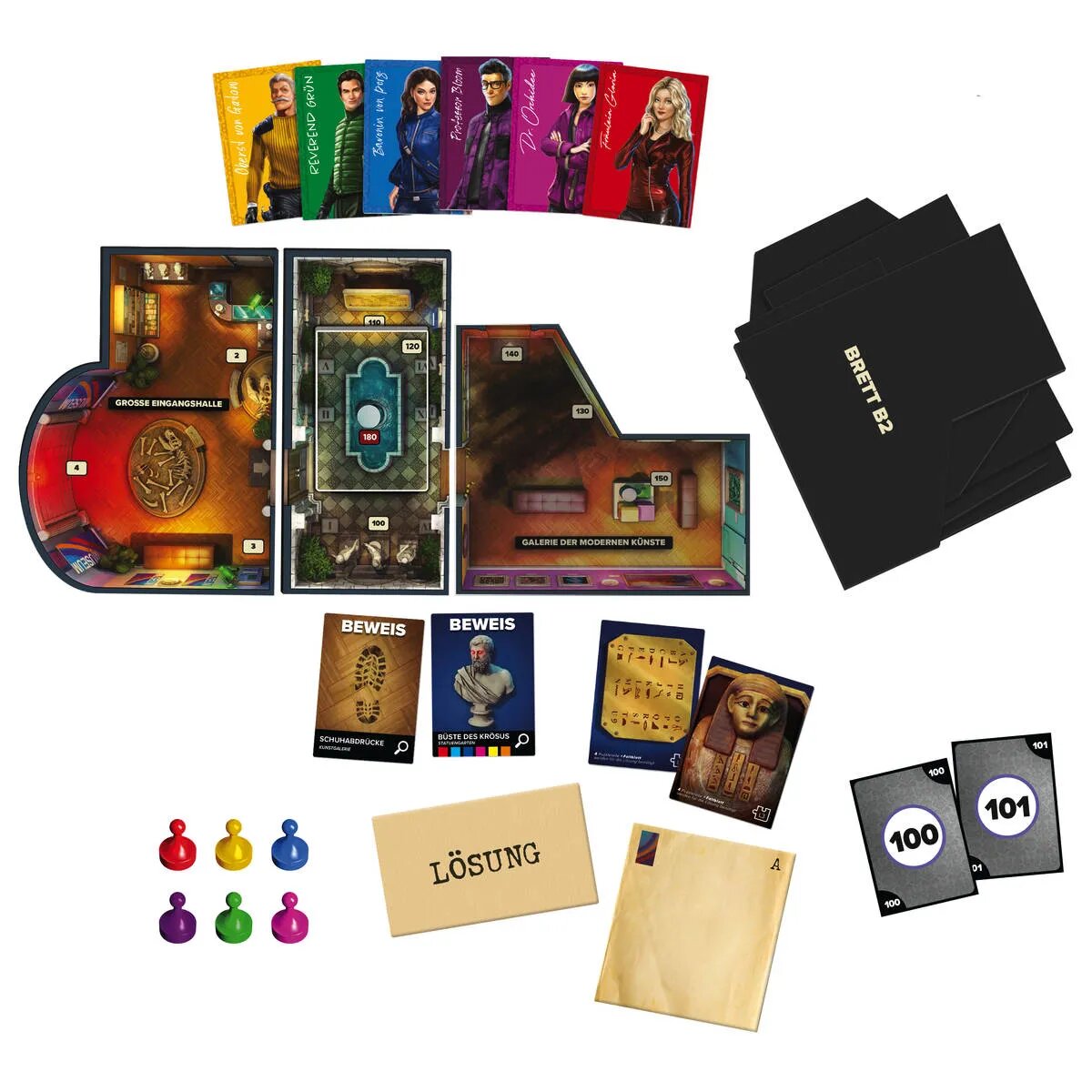 Hasbro Cluedo Raub im Museum