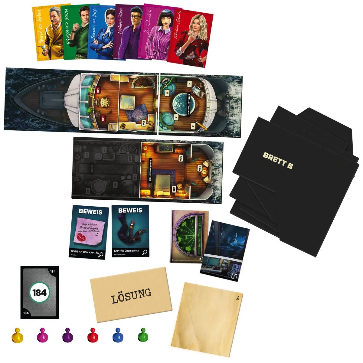 Hasbro Cluedo Sabotage auf hoher See