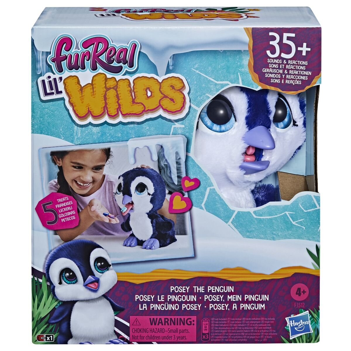 Hasbro FurReal Lil Wilds Posey Pinguin