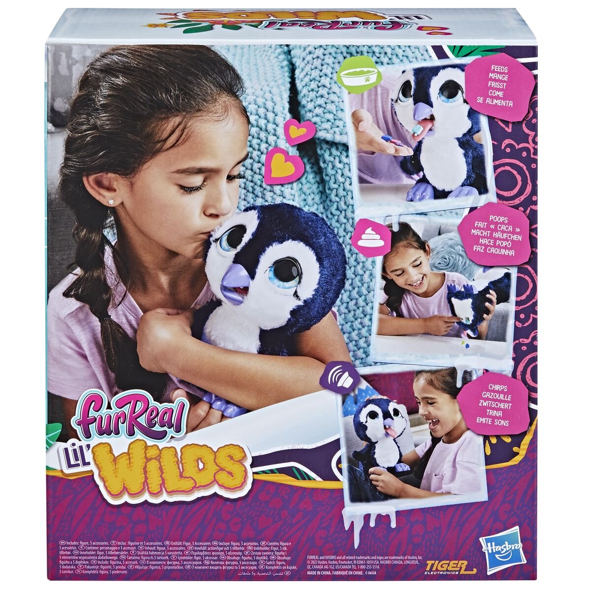 Hasbro FurReal Lil Wilds Posey Pinguin