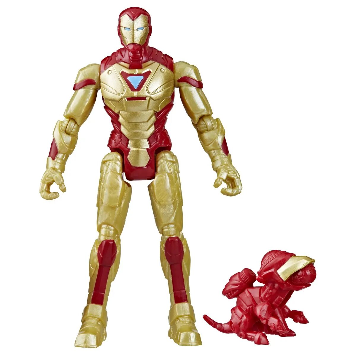 Hasbro Marvel Mech Strike Mechasaurs Iron Man, 10 cm