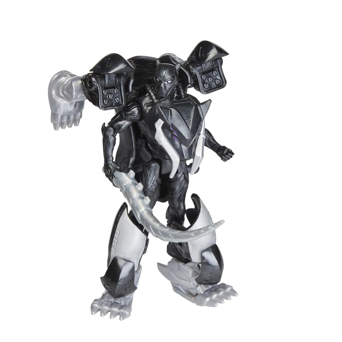 Hasbro Marvel Mech Strike Mechasaurs Black Panther mit Sabre Claw Mechasaur