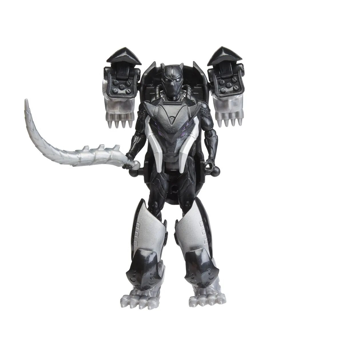 Hasbro Marvel Mech Strike Mechasaurs Black Panther mit Sabre Claw Mechasaur