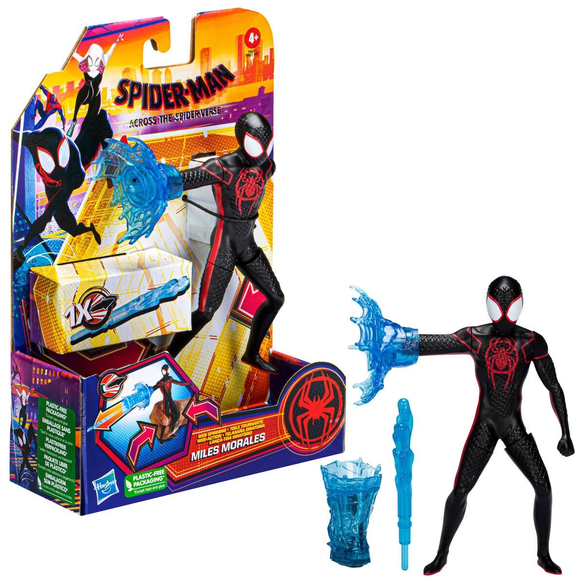 Hasbro Marvel Spider-Man: Across the Spider-Verse 15 cm große Deluxe Figuren, 1 Stück, 2-fach sortiert