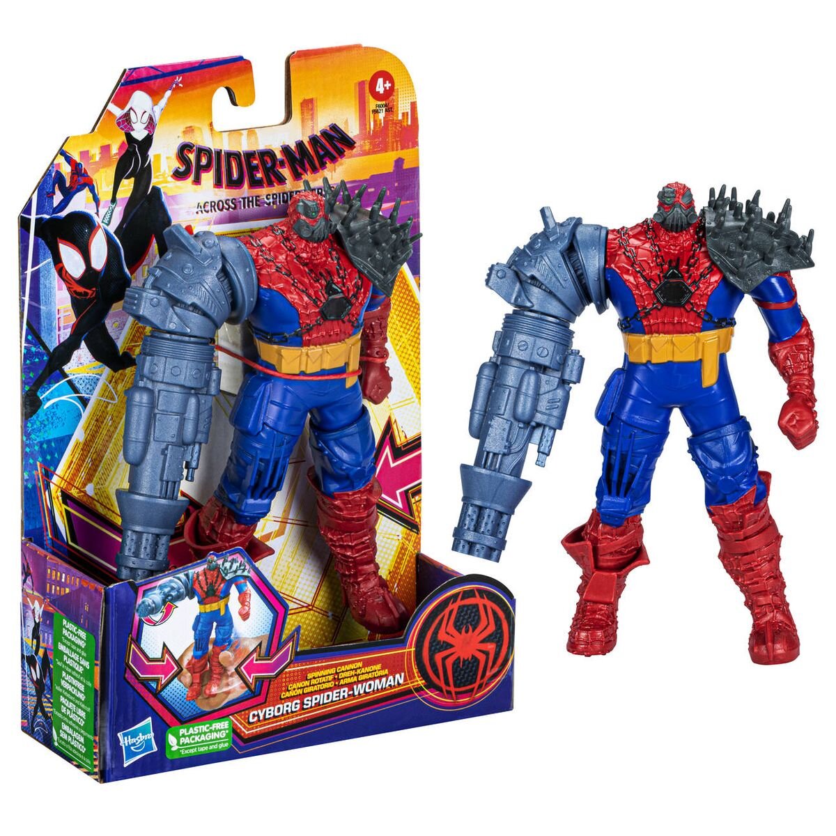 Hasbro Marvel Spider-Man: Across the Spider-Verse 15 cm große Deluxe Figuren, 1 Stück, 2-fach sortiert