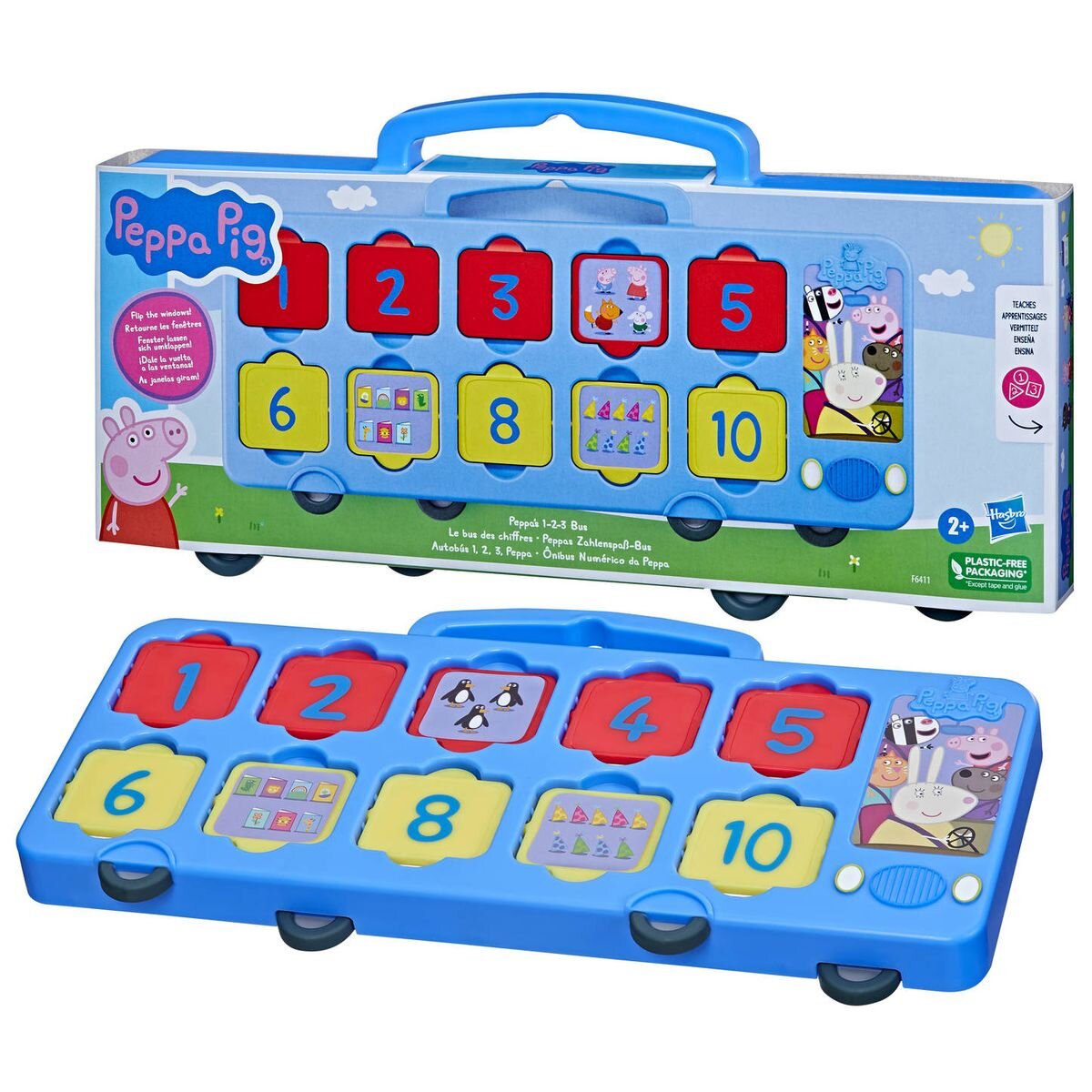 Hasbro Peppa Pig Peppas Zahlenspaß-Bus