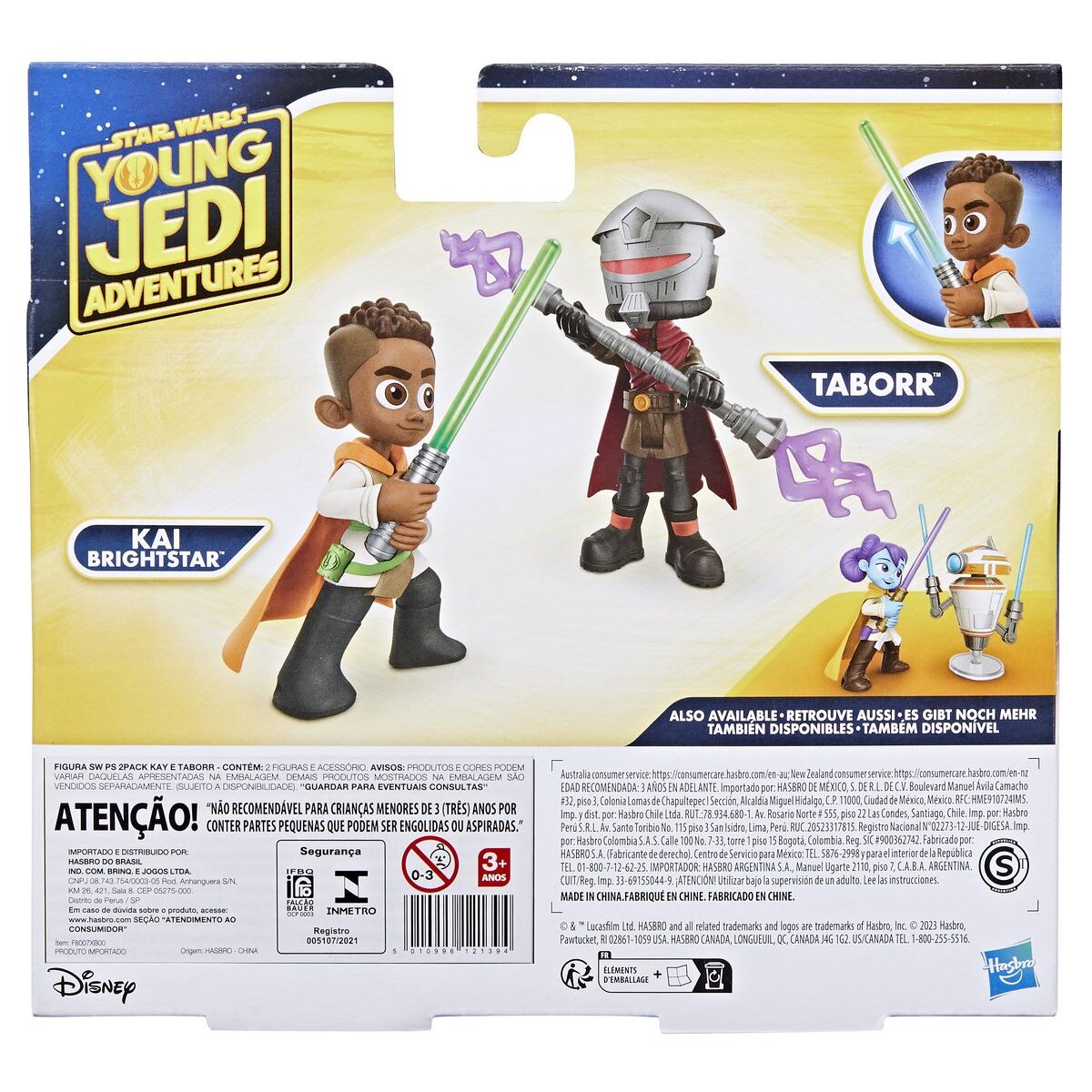 Hasbro Star Wars Young Jedi Adventures Action Figuren 2er
