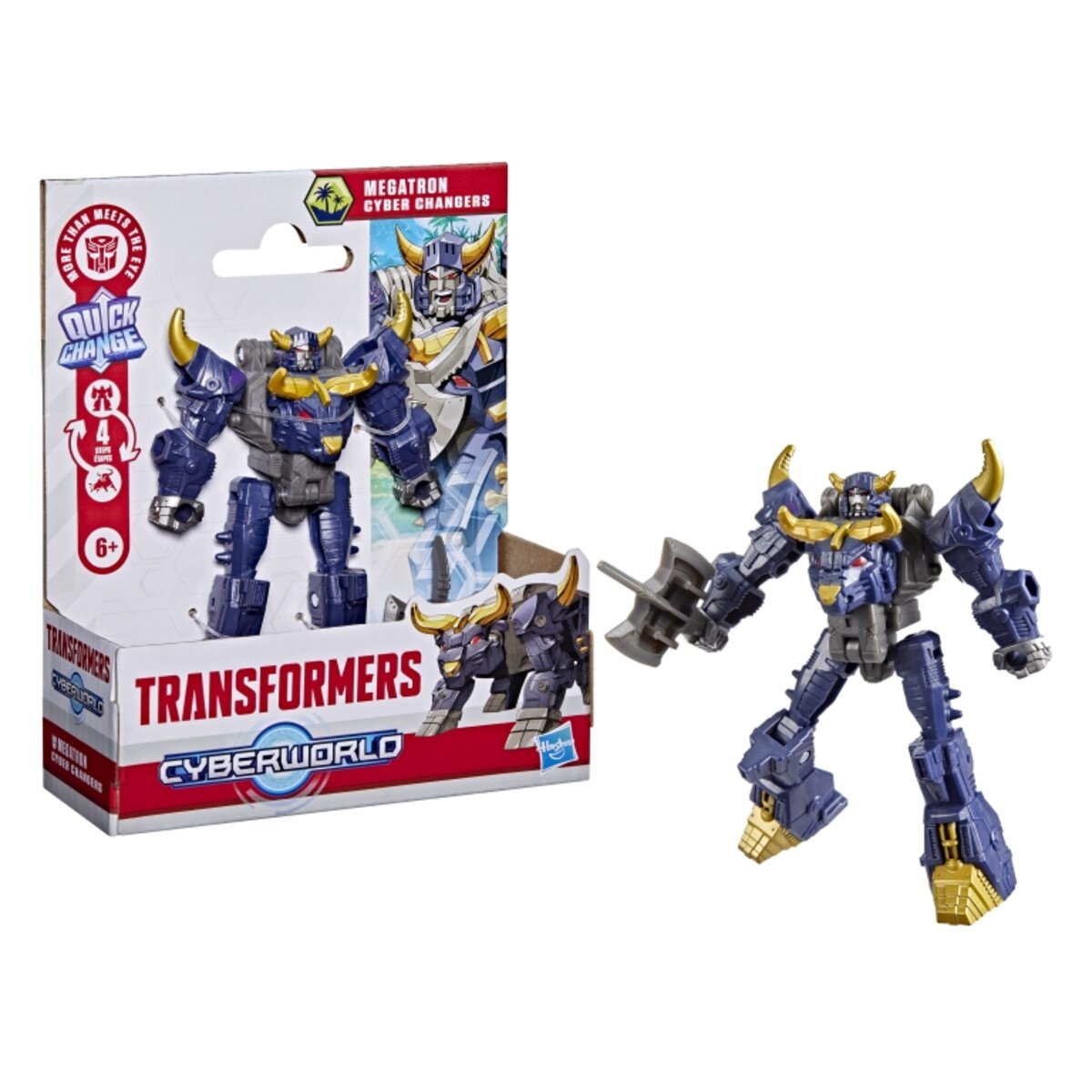 Hasbro Transformers Cyberworld Cyber Changers, 1 Stück, 3-fach sortiert