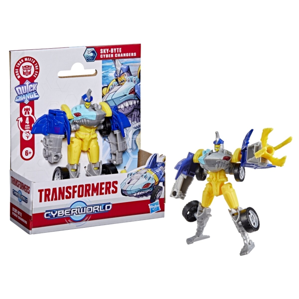 Hasbro Transformers Cyberworld Cyber Changers, 1 Stück, 3-fach sortiert