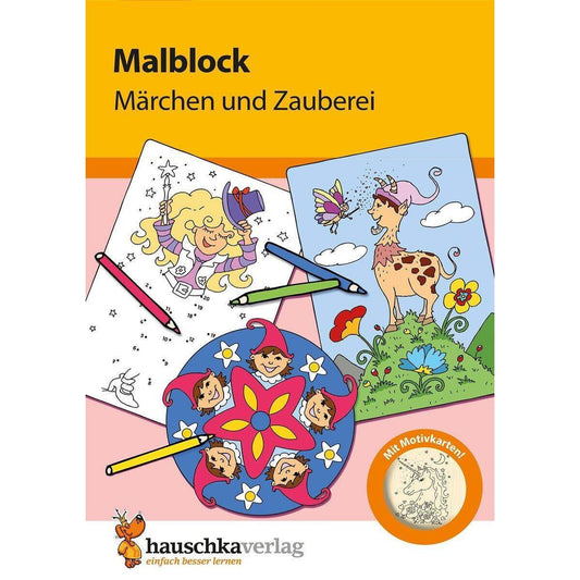 Hauschka Verlag Malblock Märchen und Zauberei