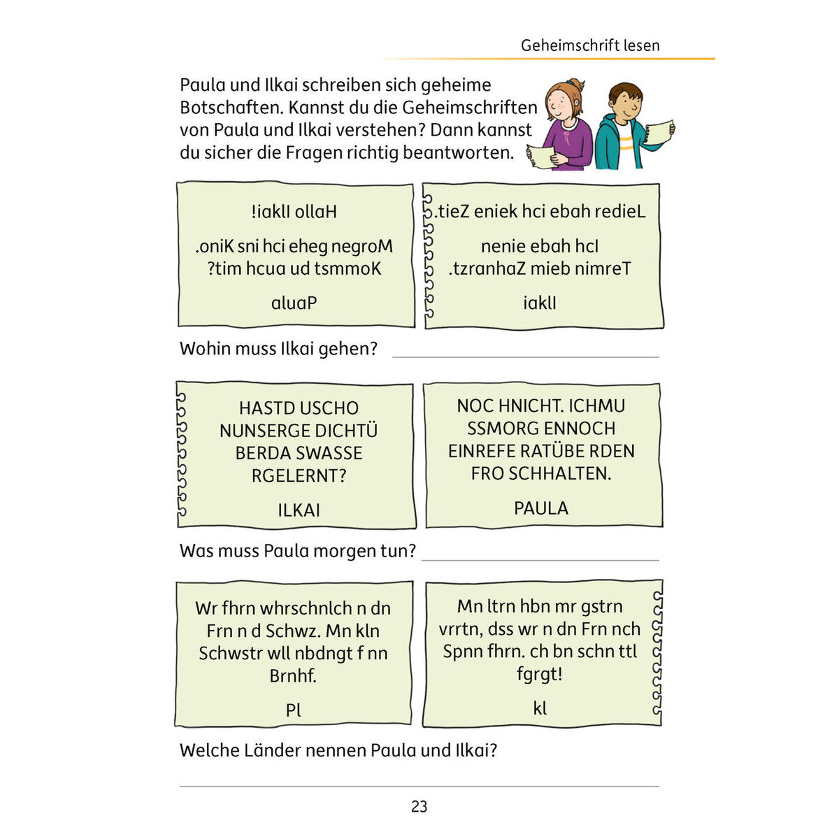 Hauschka Verlag Mein Rätselblock Deutsch 3. Klasse, DIN A5