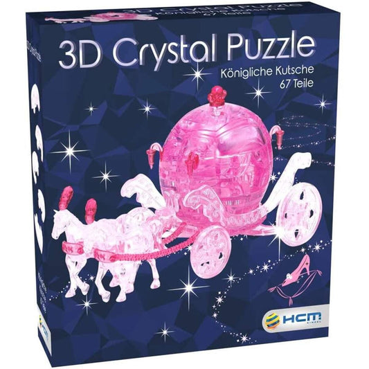 HCM Kinzel Crystal Puzzle - Königliche Kutsche, 67 Teile