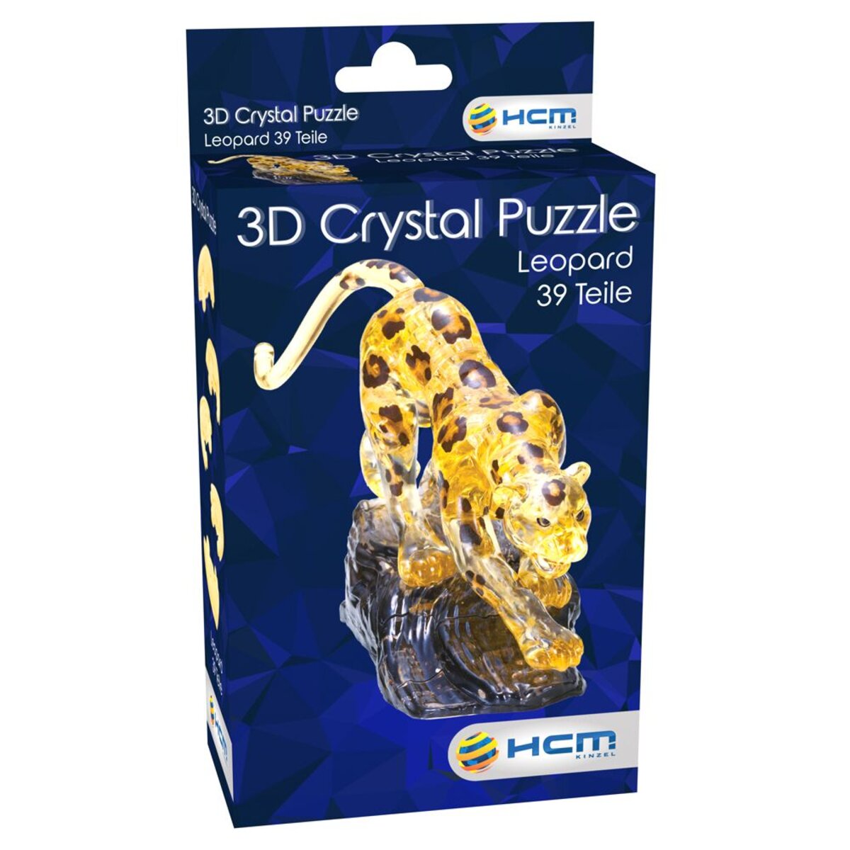 HCM Kinzel Crystal Puzzle - Leopard, 39 Teile