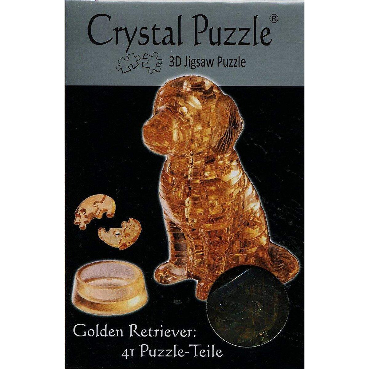 HCM Kinzel Crystal Puzzle - Golden Retriever