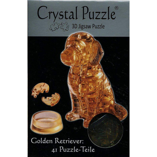 HCM Kinzel Crystal Puzzle - Golden Retriever