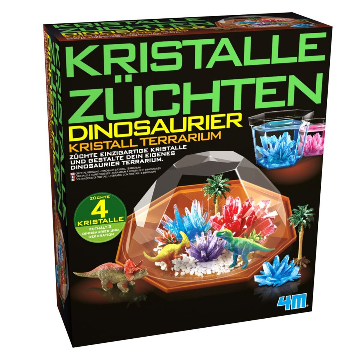 HCM Kinzel Crystal Terrarium - Kristalle Züchten Dinosaurier