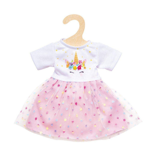 Heless Einhorn Kleid für Puppen, Hannah, Größe 35 45 cm