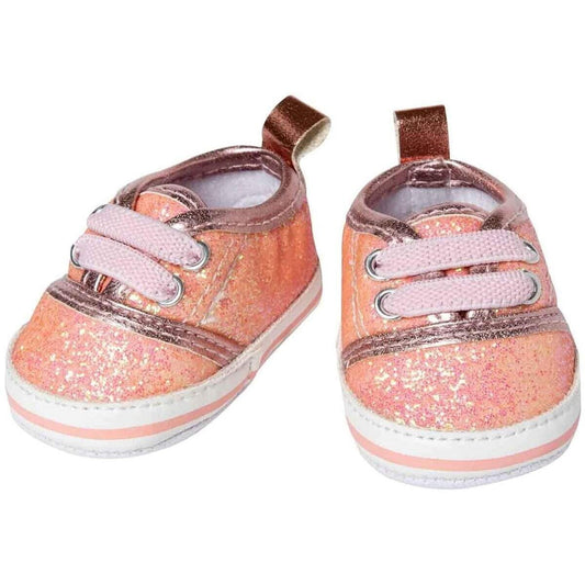 Heless Glitzer-Sneaker für Puppen, in Rosa, Größe 38 - 45 cm