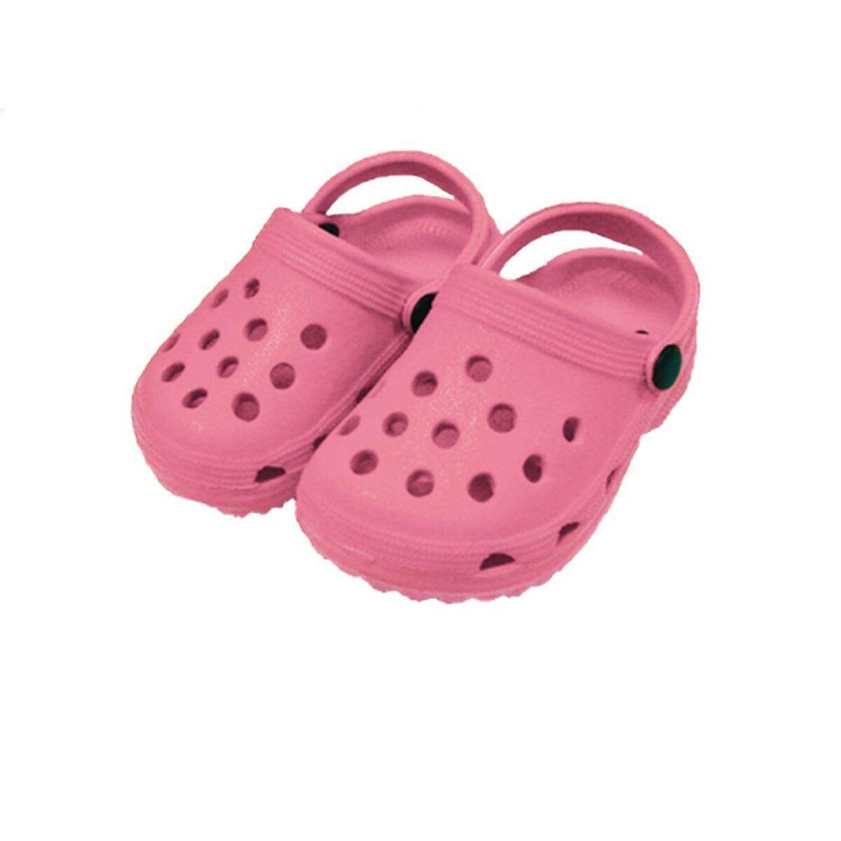 Heless Puppenkleidung Clogs, Größe 38-43cm rosa