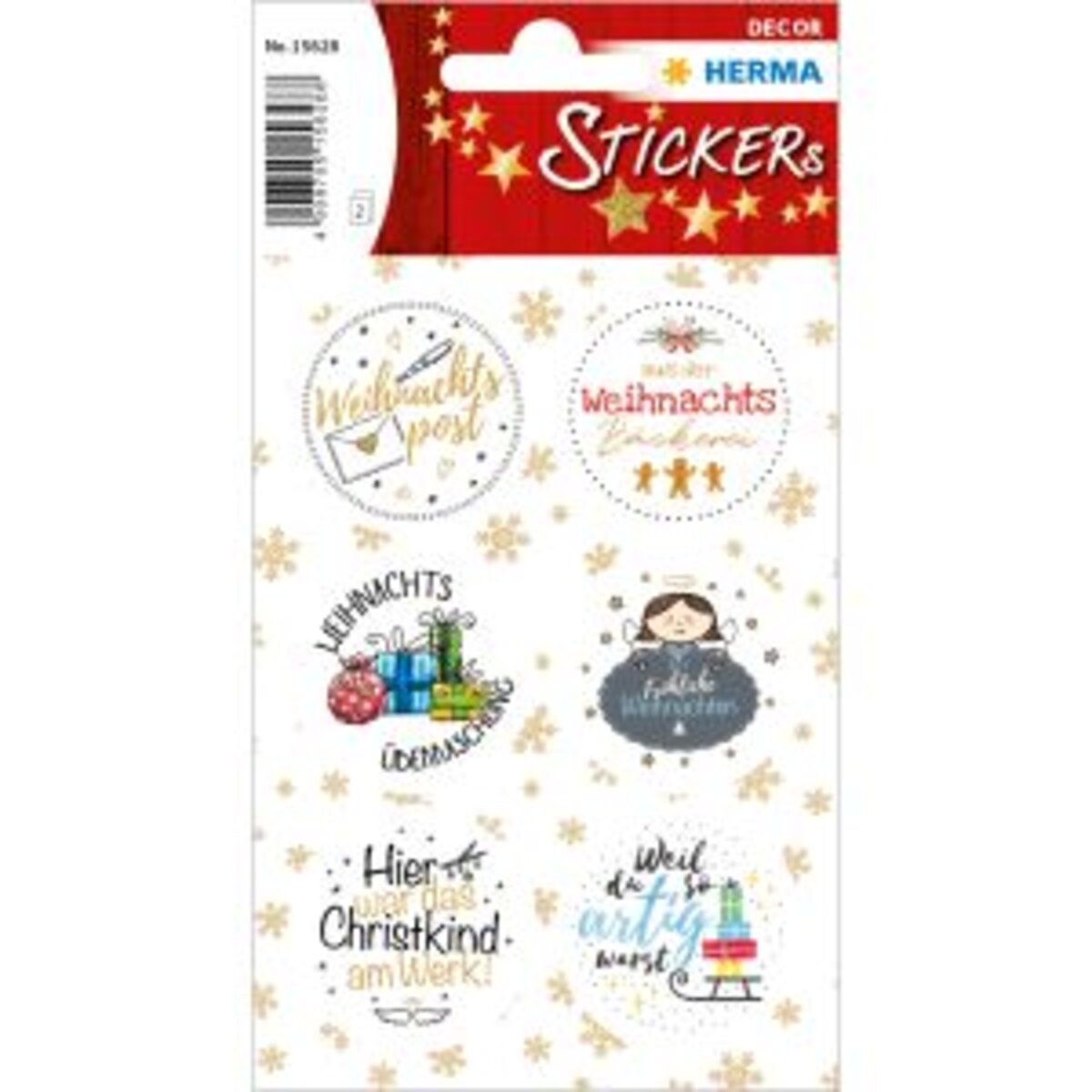 HERMA Sticker Weihnachtspost