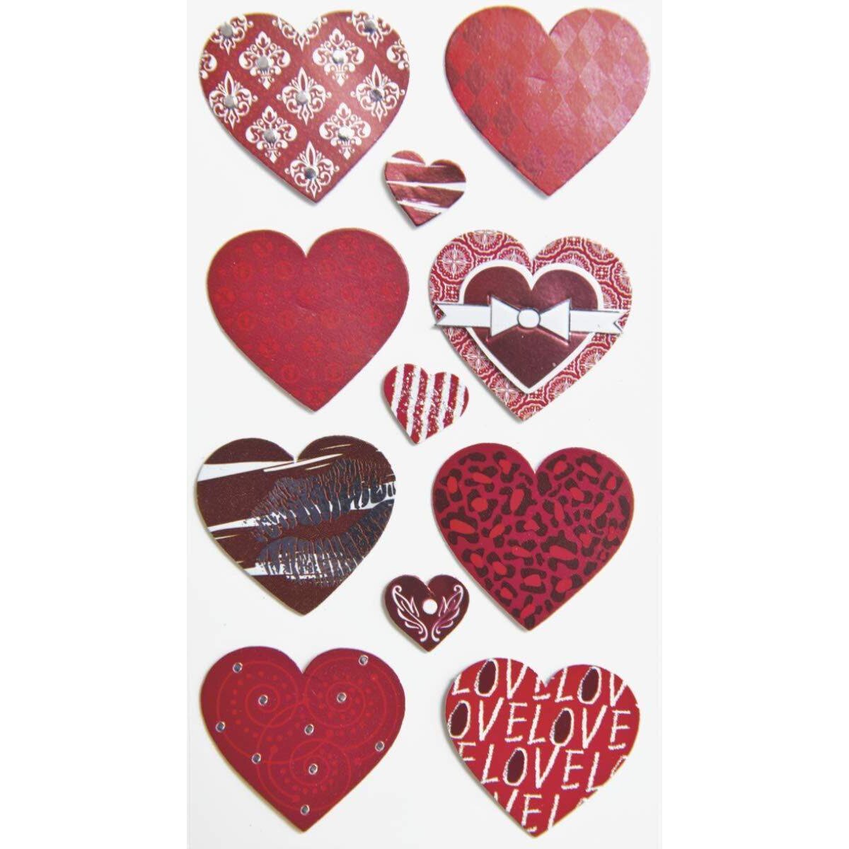 Heyda Stick-On's Dekosticker Herz