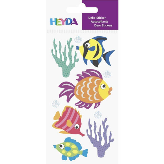 Heyda Stick-On's Mix Tropische Fische