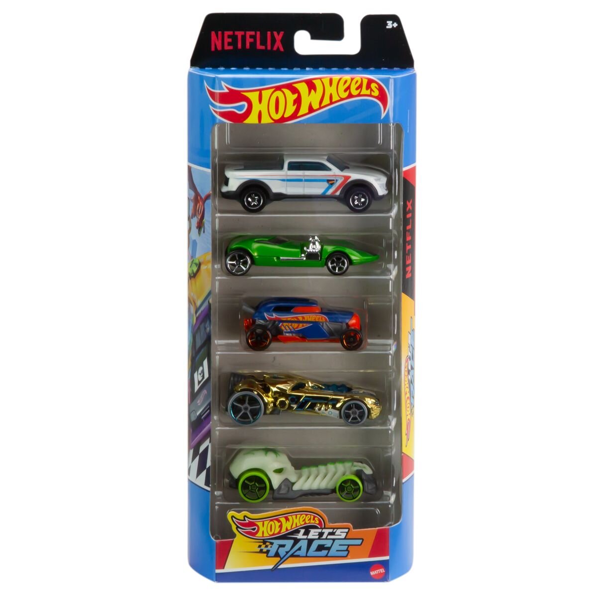 Hot Wheels Let's Race 5-Pack